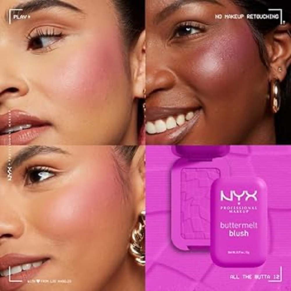 NYX Cosmetics Buttermelt High-Pigment All The Butta
